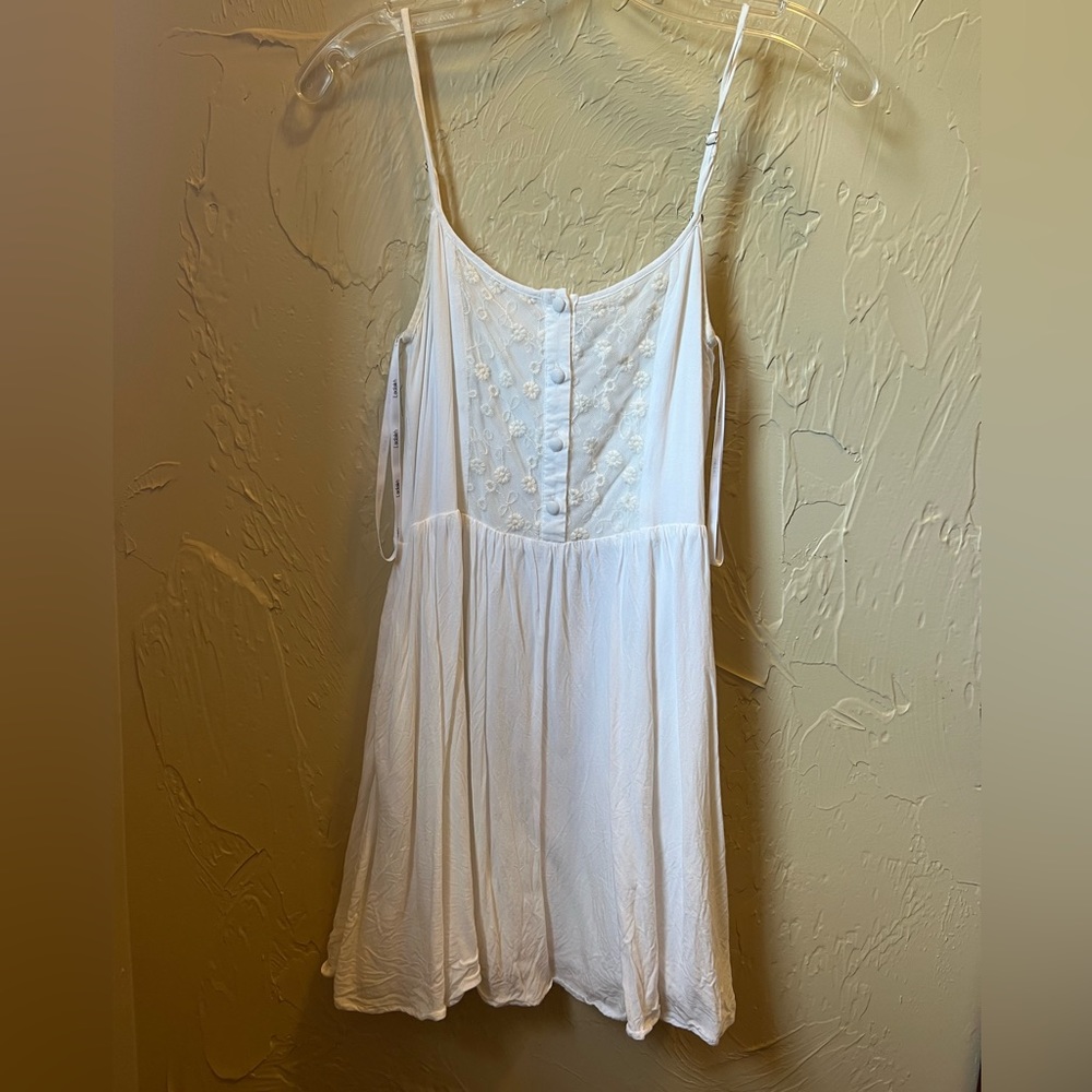 Summery White Dress